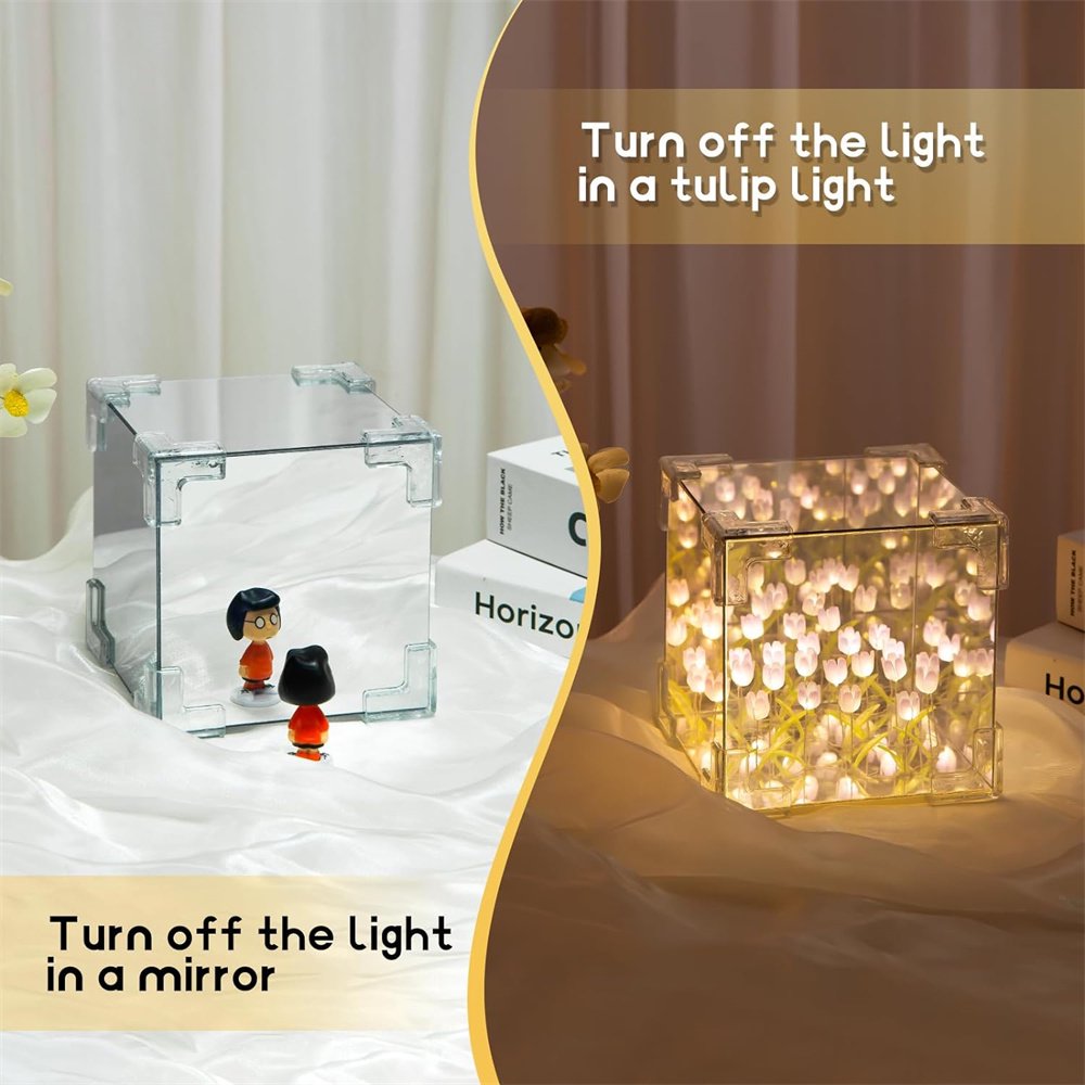 Tulip Mirror Night Light DIY